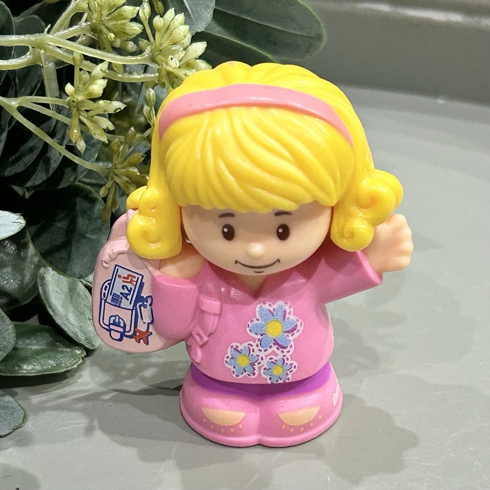 Fisher Price Little People Travel Together Emma Girl 2.5" Figure 2016 Mattel
